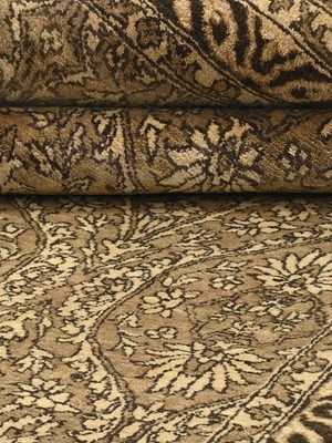 Beni Heritage Hand-knotted Wool Persian Rug - Brown