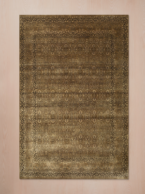 Beni Heritage Hand-knotted Wool Persian Rug - Brown