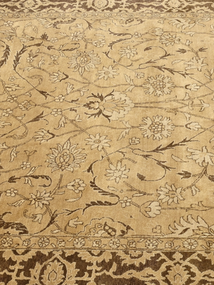 Renne Heritage Hand-knotted Wool Persian Rug - Beige