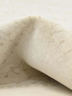 Kora Heritage Hand-knotted Wool Persian Rug - Cream