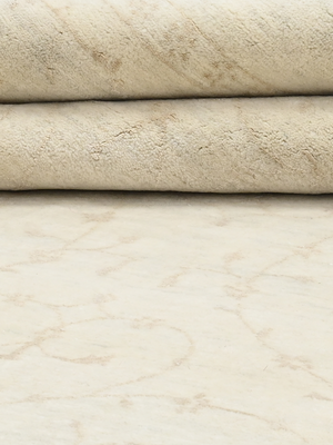 Kora Heritage Hand-knotted Wool Persian Rug - Cream