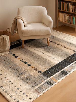 Amaya Heritage Hand-knotted Wool Rug - Multi