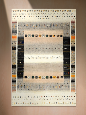 Amaya Heritage Hand-knotted Wool Rug - Multi