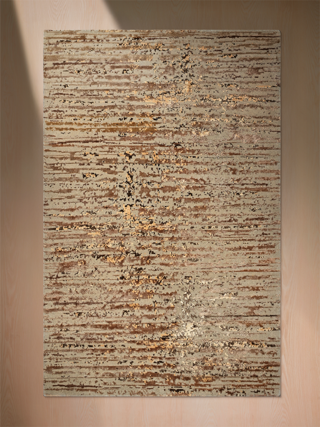 Elke Hand-knotted Wool & Bamboo Silk Rug
