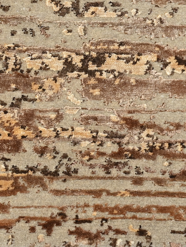Elke Hand-knotted Wool & Bamboo Silk Rug