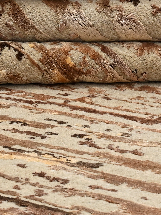 Elke Hand-knotted Wool & Bamboo Silk Rug
