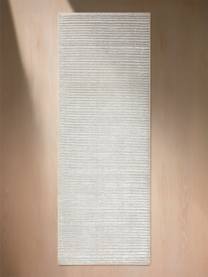 Isabella Handloom Banana Silk Rug - Grey