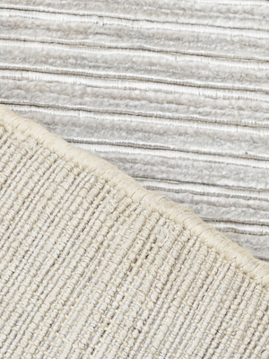 Isabella Handloom Banana Silk Rug - Grey