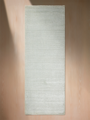 Natalie Handloom Banana Silk Rug - Grey