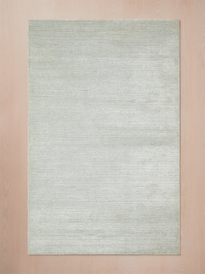Natalie Handloom Banana Silk Rug - Grey