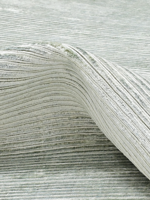 Natalie Handloom Banana Silk Rug - Grey