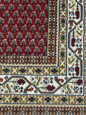 Nazm Hand-knotted Wool Persian Rug - Red