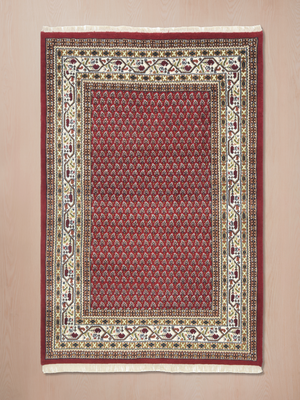 Nazm Hand-knotted Wool Persian Rug - Red