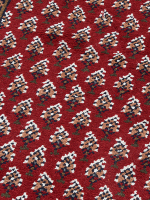 Nazm Hand-knotted Wool Persian Rug - Red