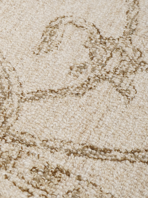 Reza Hand-tufted Wool Persian Rug - Beige