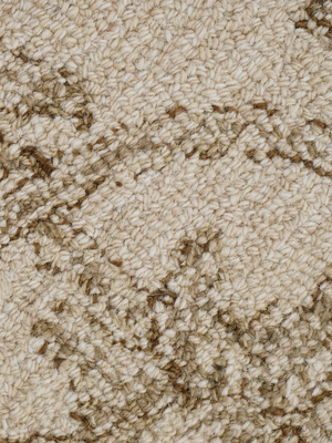 Reza Hand-tufted Wool Persian Rug - Beige