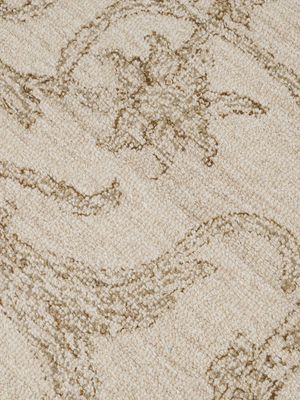 Reza Hand-tufted Wool Persian Rug - Beige