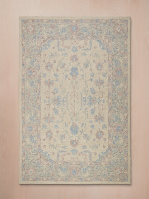 Laleh Hand-tufted Wool Persian Rug - Off-White