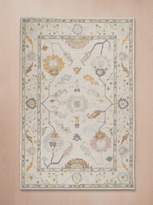 Amirah Hand-tufted Wool Persian Rug - Off-White