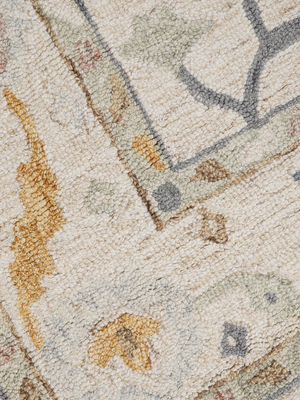 Amirah Hand-tufted Wool Persian Rug - Off-White