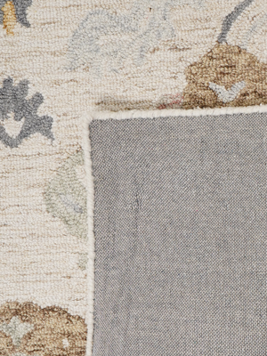 Amirah Hand-tufted Wool Persian Rug - Off-White