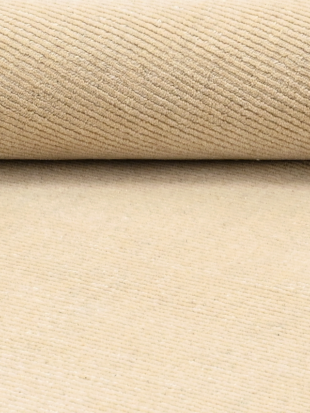 Rumi Beige Handloom Wool Rug