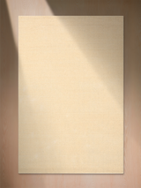 Rumi Beige Handloom Wool Rug