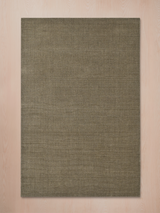Rumi Green Handloom Wool Rug