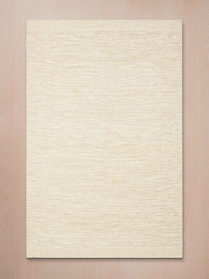 Mahira Hand-woven Wool Rug - Beige