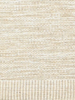 Mahira Hand-woven Wool Rug - Beige