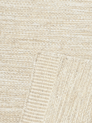 Mahira Hand-woven Wool Rug - Beige