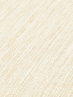Mahira Hand-woven Round Wool Floral Rug - Beige