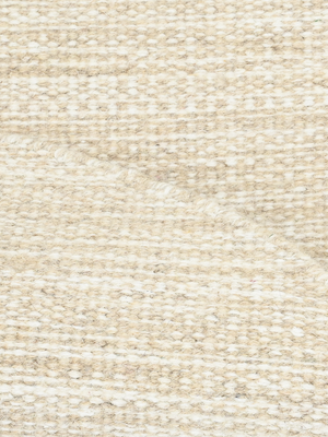 Mahira Hand-woven Round Wool Floral Rug - Beige