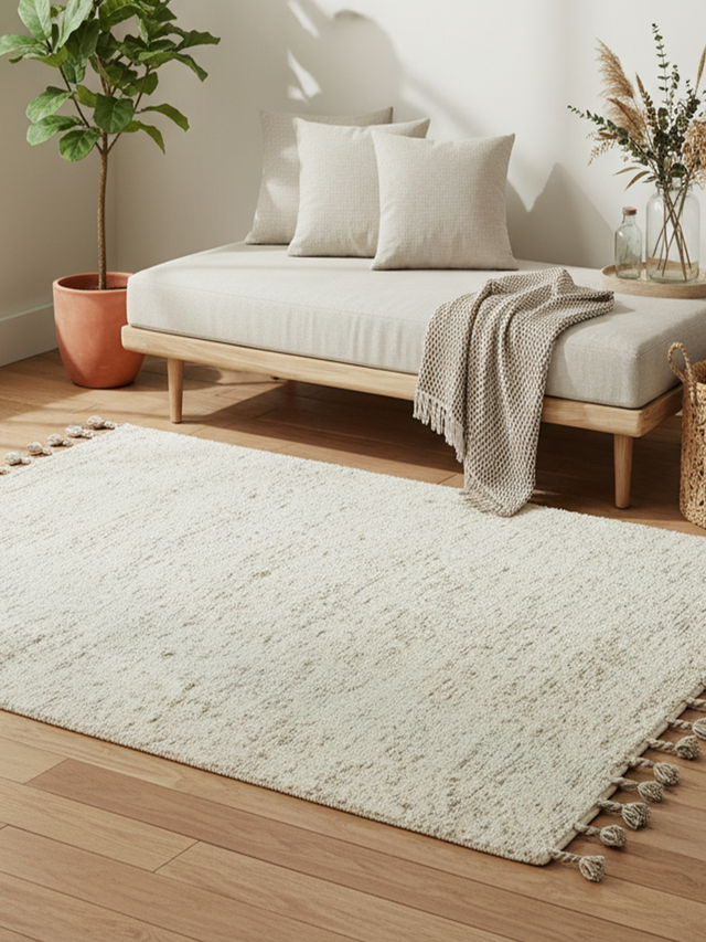 Eiran Hand-woven Bouclé Rug