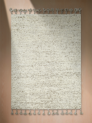 Eiran Hand-woven Bouclé Rug - Brown
