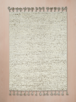 Eiran Hand-woven Bouclé Rug - Brown