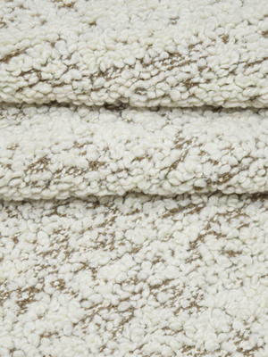 Eiran Hand-woven Bouclé Rug - Brown