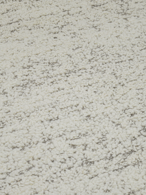 Kamil Hand-woven Bouclé Rug - Grey