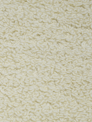 Narin Hand-woven Bouclé Floral Rug - Off-White