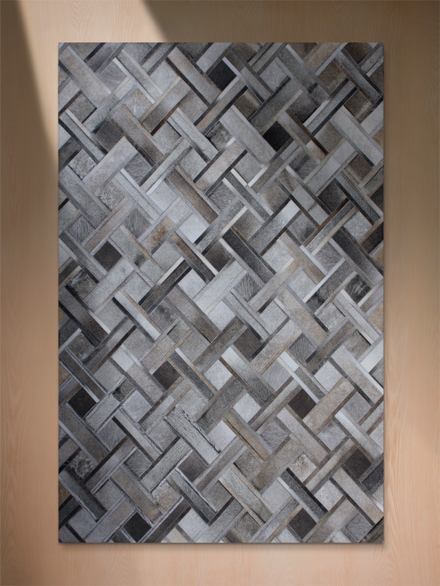Rayan Hide & Wool Rug