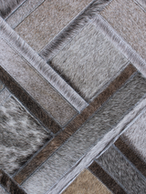 Rayan Hide & Wool Rug