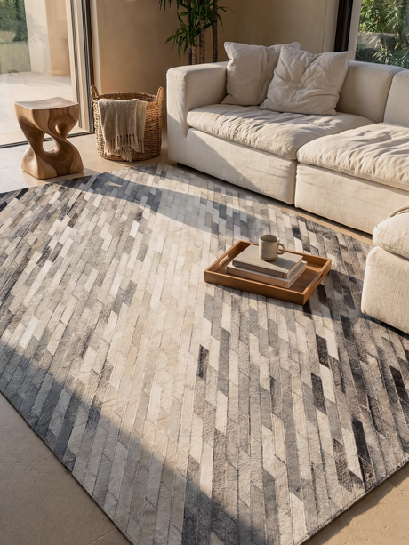 Zidane Hide & Wool Rug