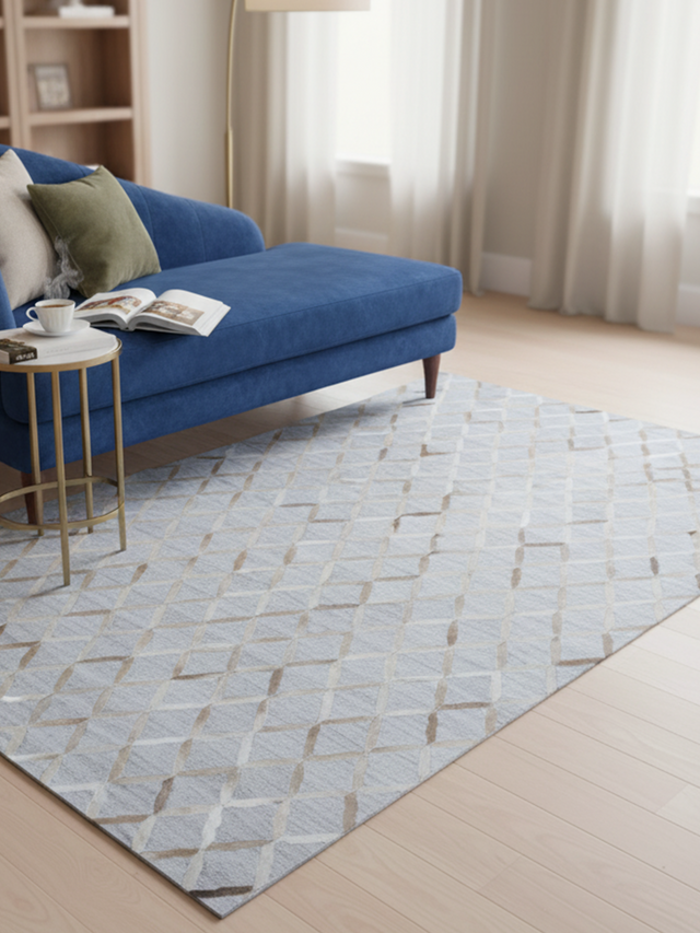 Nadir Hide & Wool Rug