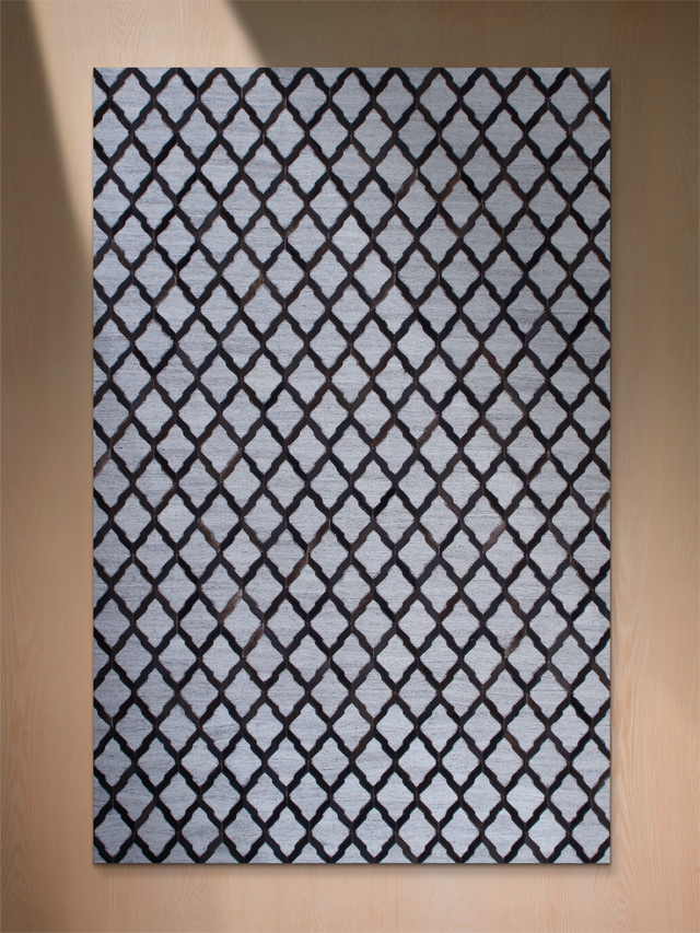 Rafi Hide & Wool Rug