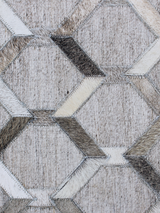 Rehaan Hide & Wool Rug