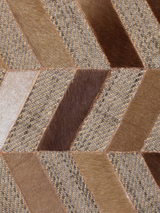 Ruhan Hide & Wool Rug