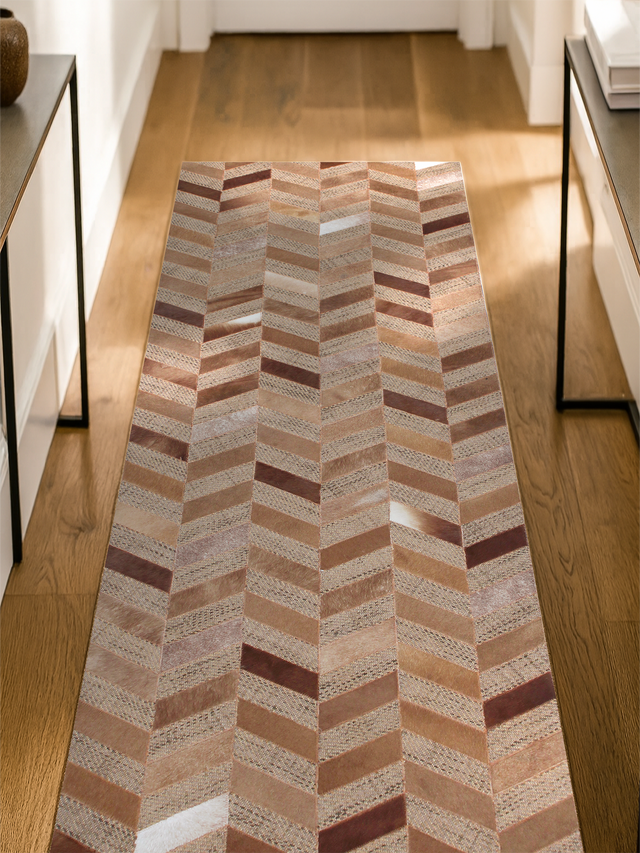 Ruhan Hide & Wool Rug