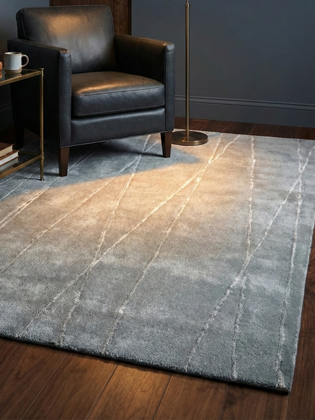 Vayen Hand-tufted Wool & Tencel Rug