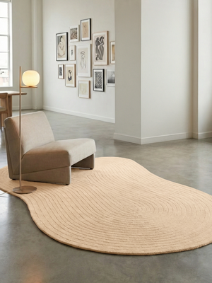 Rowle Hand-tufted Wool Rug - Beige
