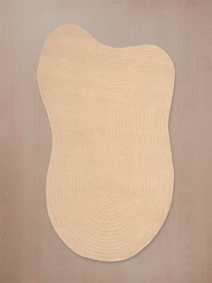 Rowle Hand-tufted Wool Rug - Beige